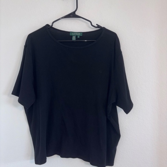 Ralph Lauren 2X Black Short Sleeve T-Shirt - Picture 7 of 9
